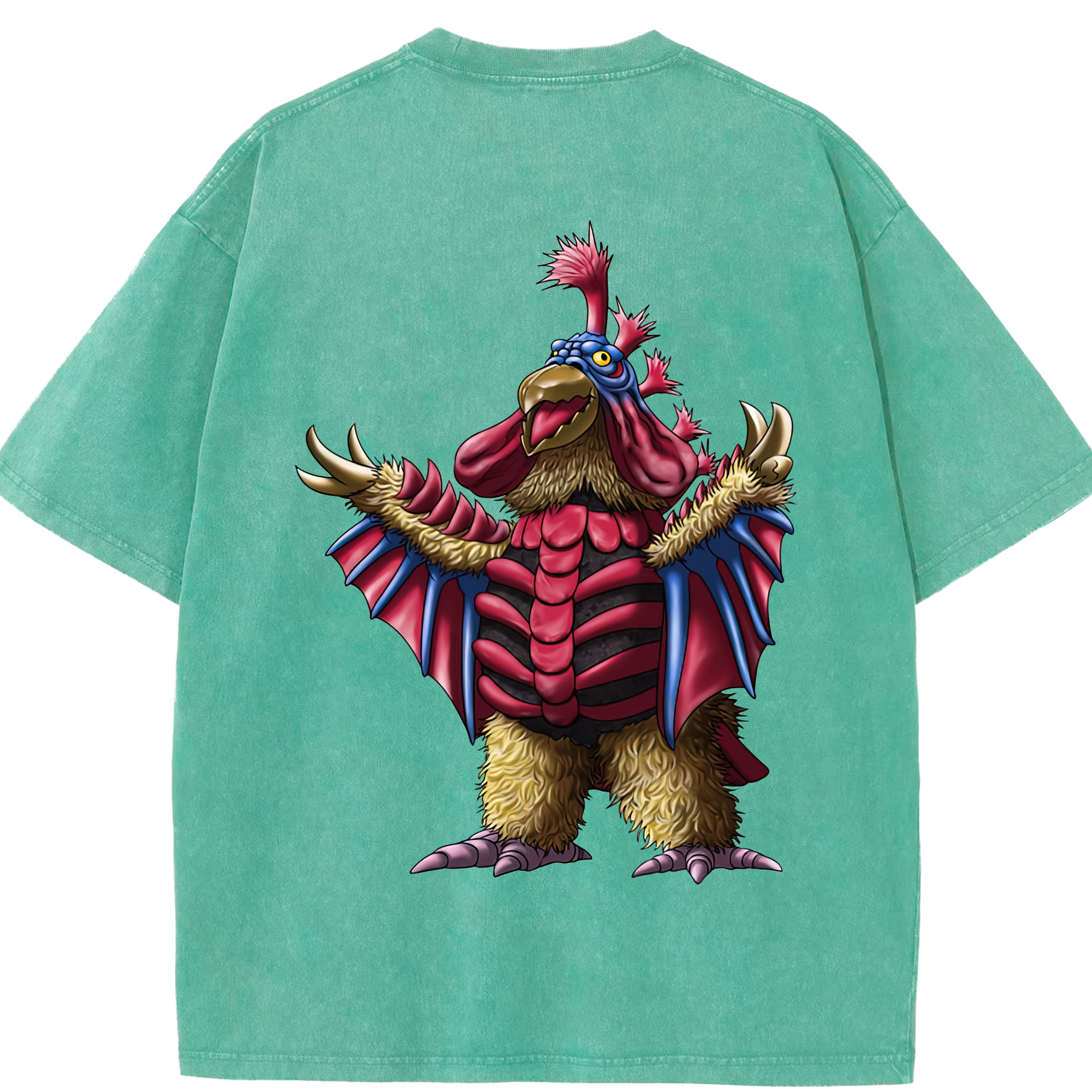 （画像用） ウルトラマン Ultraman 綿100% ヴィンテージ風 半袖Tシャツ（背面プリント）